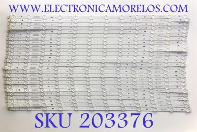 KIT DE LED'S PARA TV LG (INCOMPLETO SOLO 26 PIEZAS) / NUMERO DE PARTE EAV64593101 / SSC_SLIMDRT_75SM99_S / Y19_SLIM_DRT_75SM99_CASE K_181122 / PANEL NC750DZD-AAH / MODELO 75SM9970PUA / 75SM9970PUA.AUSYUH / NOTA IMPORTANTE:KIT CONSTA DE 30 PIEZAS EN TOTAL